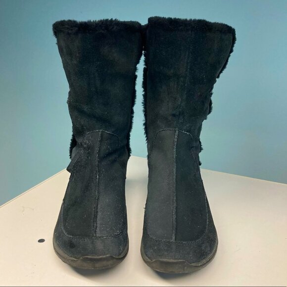 COLUMBIA Sz 9 Omni Shield Omni Grip Techlite Water Resistant Delaney Snow Boots - Picture 1 of 12